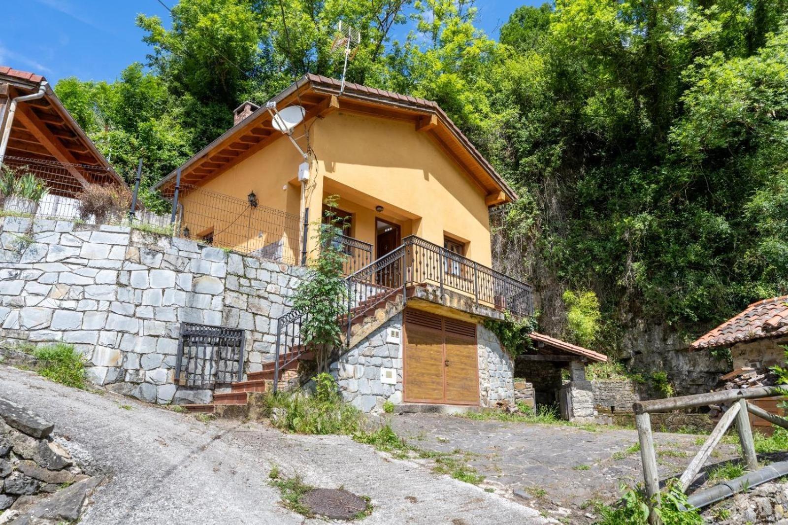 Casa En Campo De Caso Villa Eksteriør billede