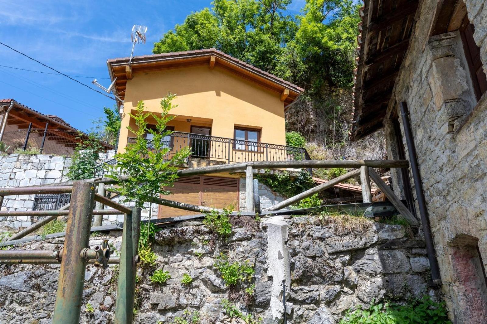 Casa En Campo De Caso Villa Eksteriør billede