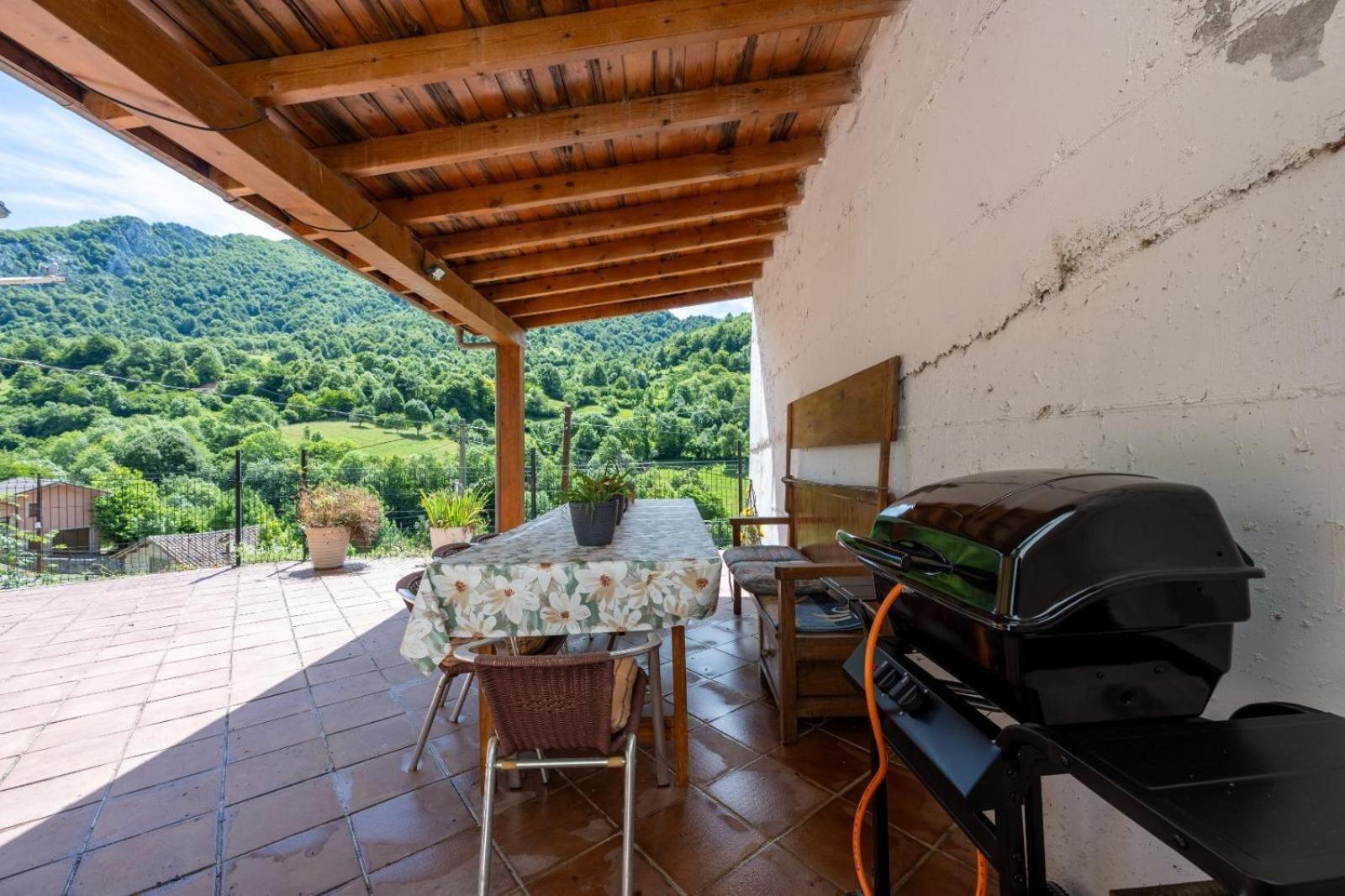 Casa En Campo De Caso Villa Eksteriør billede