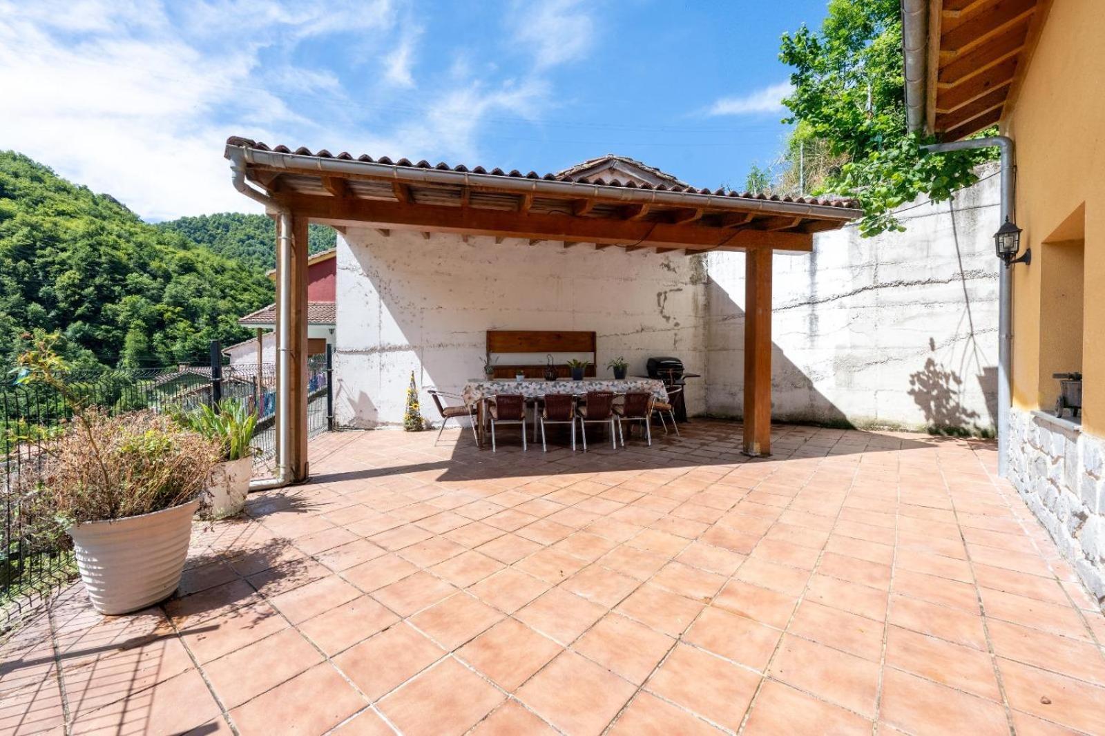 Casa En Campo De Caso Villa Eksteriør billede